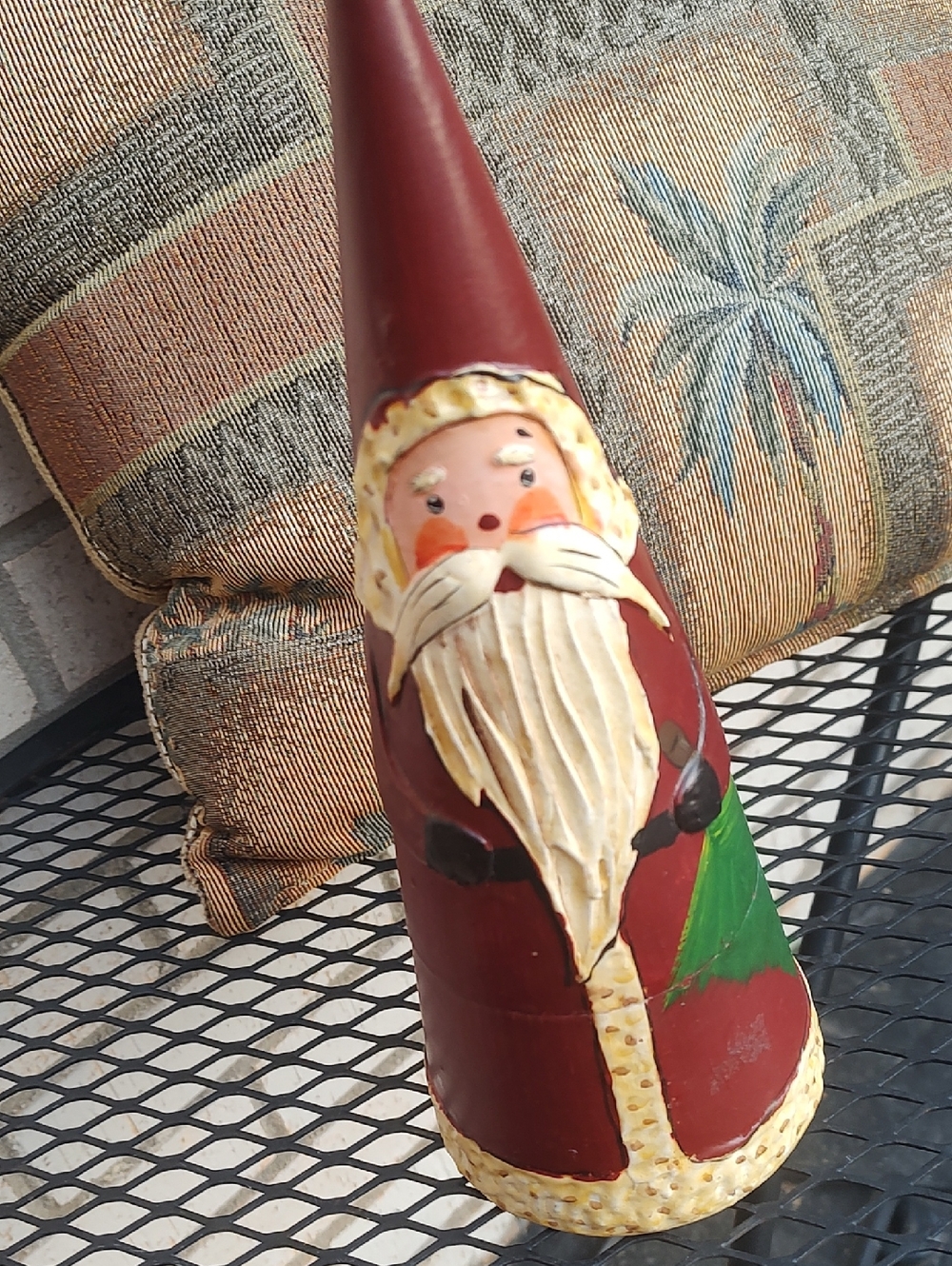 Santa Cone Holiday Figurine - - Picture 7 of 7